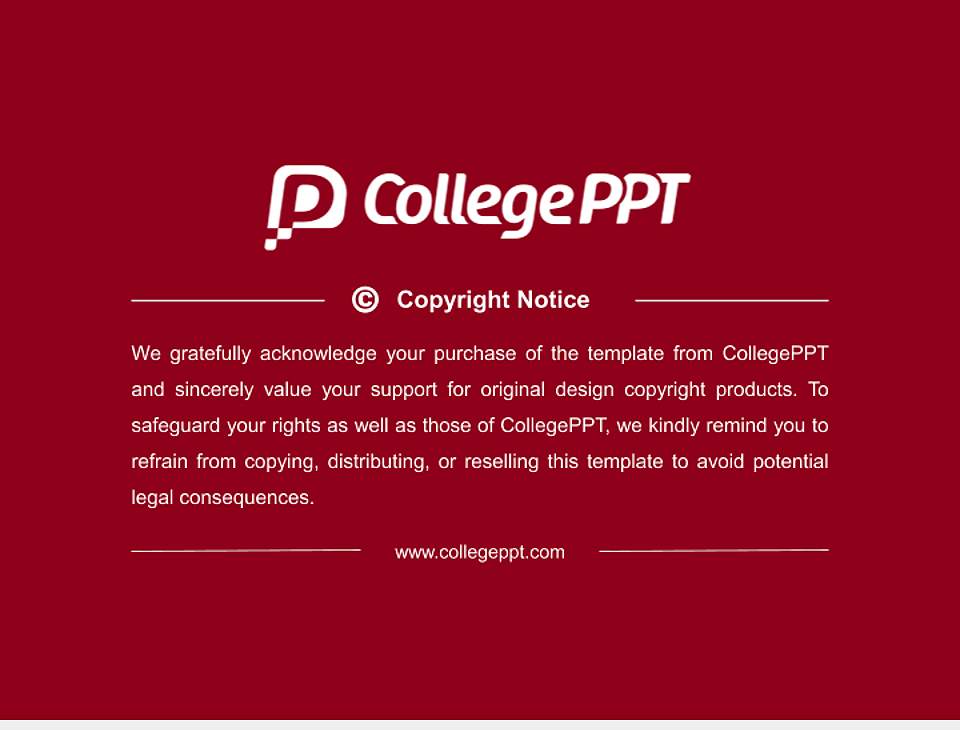 University of Ottawa General Purpose PPT Template4:3 ratio PPT effect preview image6