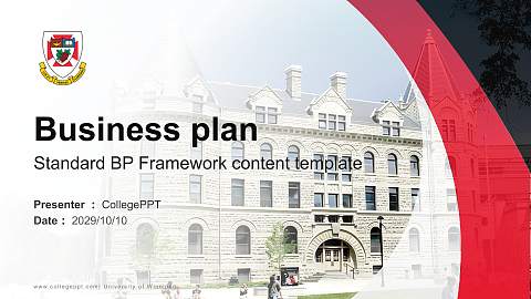 University of Winnipeg Competition/Entrepreneurship Contest PPT Template