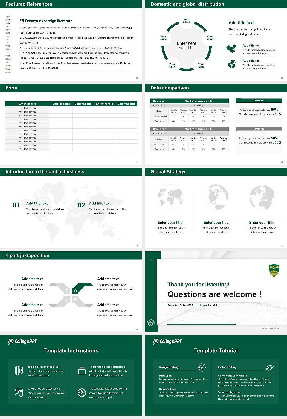 St. Thomas University Thesis Proposal/Graduation Defense PPT Template16:9 ratio PPT effect preview image4