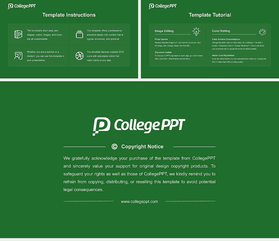 Iwate University Academic Presentation/Research Findings Report PPT Template16:9 ratio PPT effect preview image5