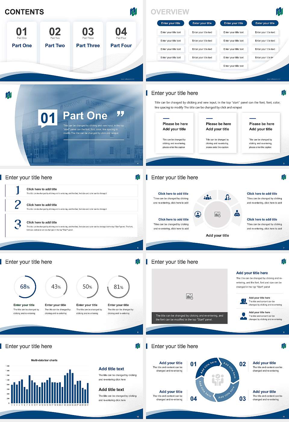 Nipissing University Lecture Sharing and Networking Event PPT Template16:9 ratio PPT effect preview image2
