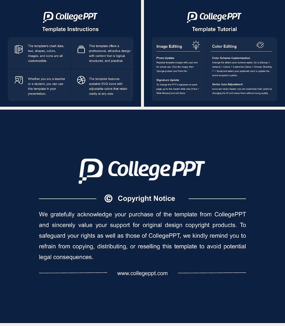 Providence University College and Theological Seminary Course/Courseware Creation PPT Template4:3 ratio PPT effect preview image5