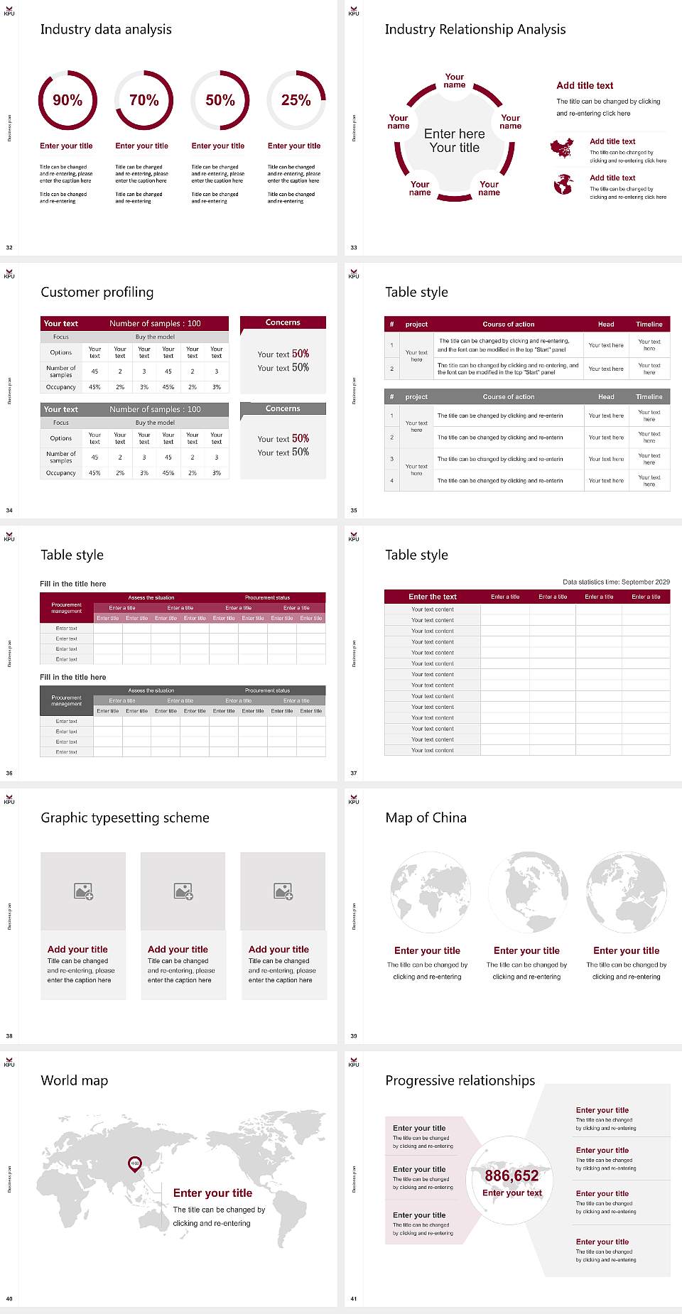 Kwantlen Polytechnic University Competition/Entrepreneurship Contest PPT Template4:3 ratio PPT effect preview image5