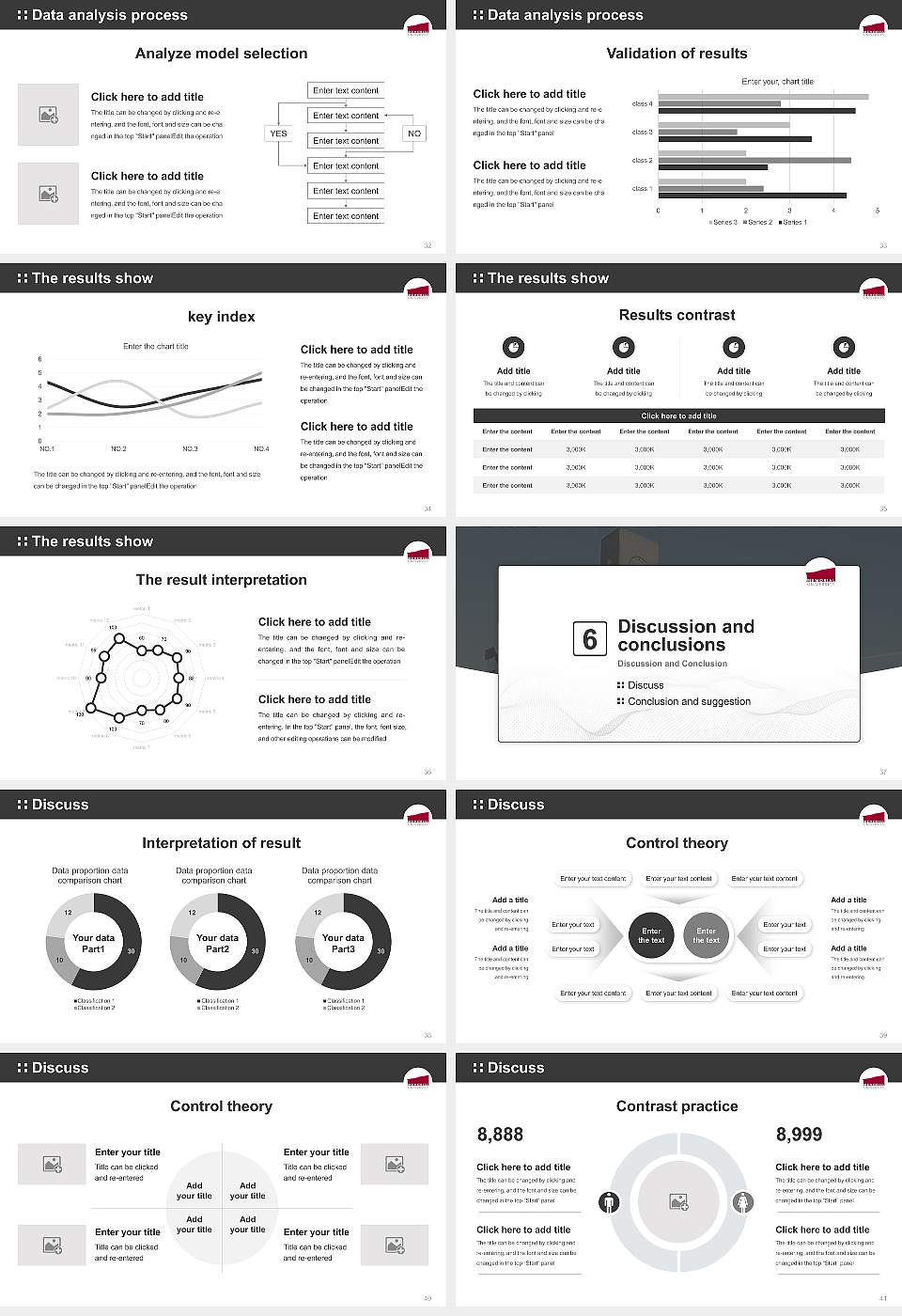 Memorial University of Newfoundland Graduation Thesis Defense PPT Template16:9 ratio PPT effect preview image5