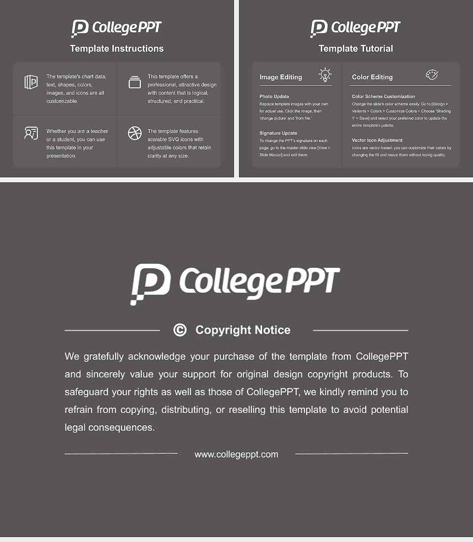 Dalhousie University Course/Courseware Creation PPT Template4:3 ratio PPT effect preview image5