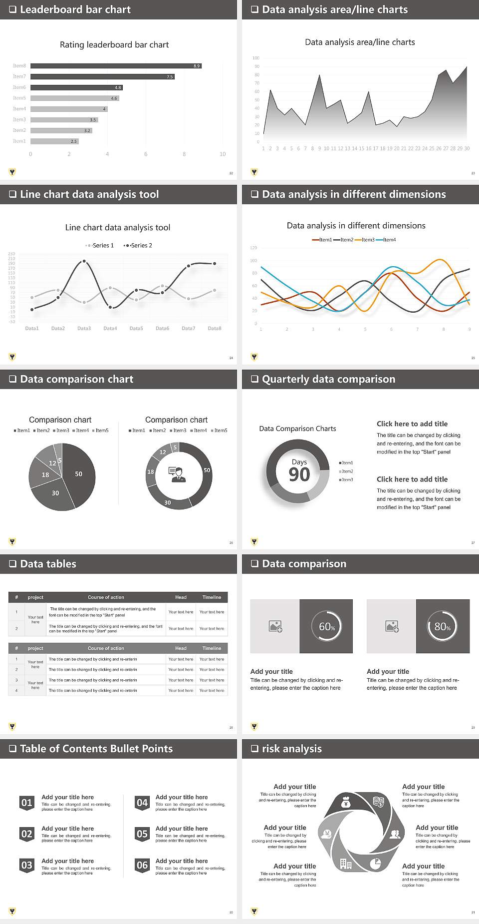 Dalhousie University General Purpose PPT Template4:3 ratio PPT effect preview image4