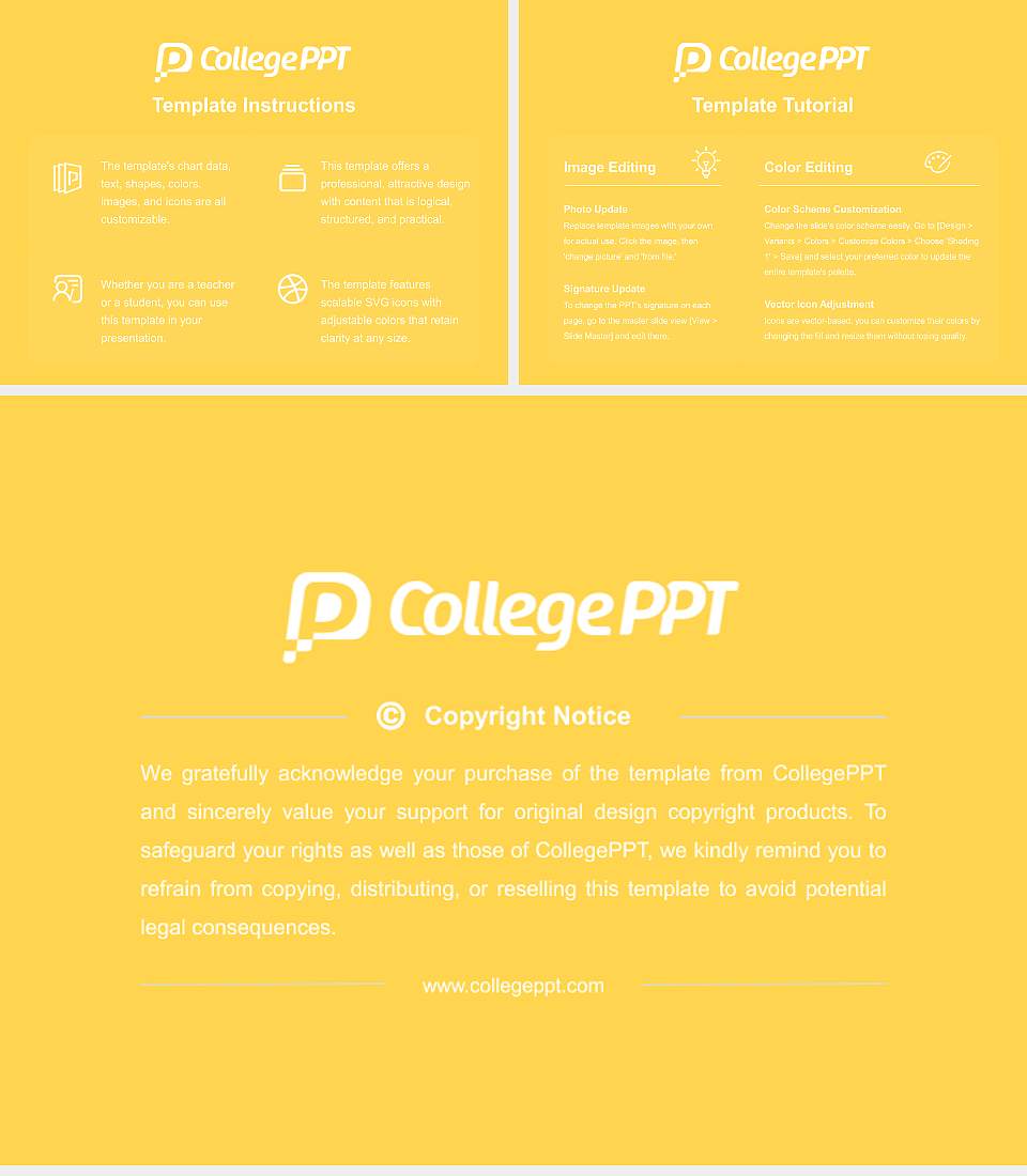 University of Waterloo Course/Courseware Creation PPT Template4:3 ratio PPT effect preview image5