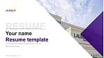 Wilfrid Laurier University Resume PPT Template