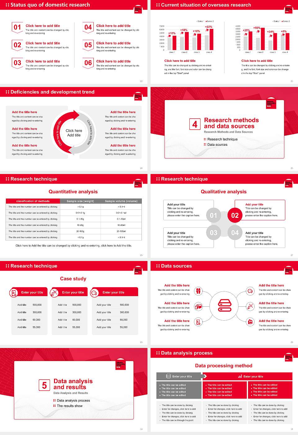 Alberta University of the Arts Graduation Thesis Defense PPT Template16:9 ratio PPT effect preview image4