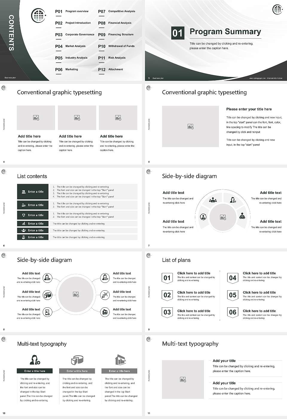 St. Stephen’s University Competition/Entrepreneurship Contest PPT Template16:9 ratio PPT effect preview image2