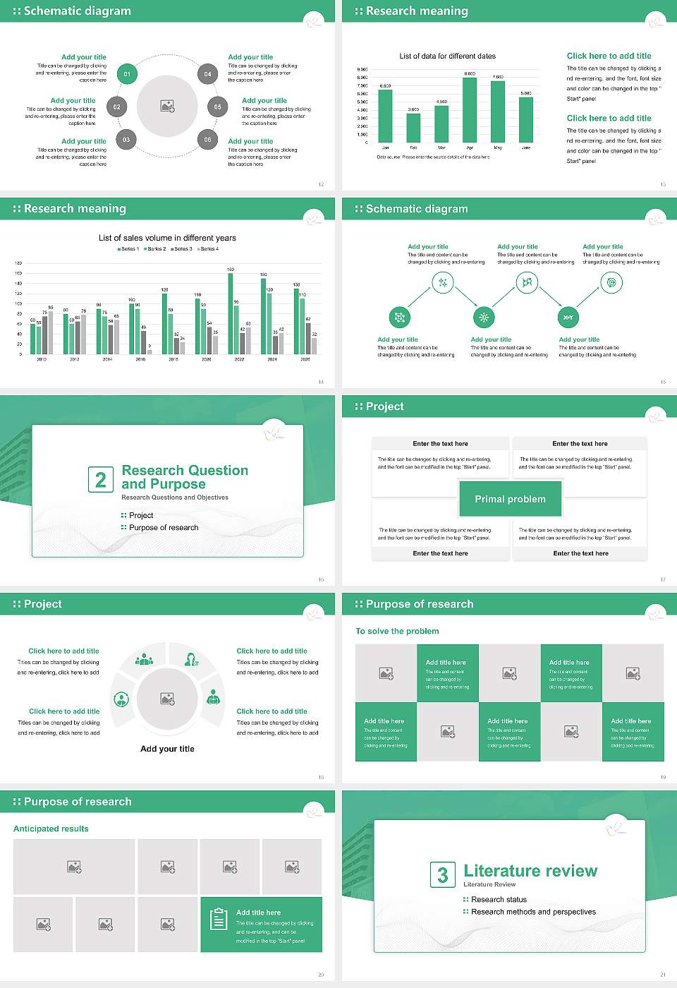 Iwate University of Health and Medical Sciences Graduation Thesis Defense PPT Template16:9 ratio PPT effect preview image3