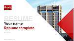 Brock University Resume PPT Template