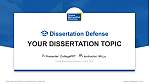 Toronto Metropolitan University Graduation Thesis Defense PPT Template