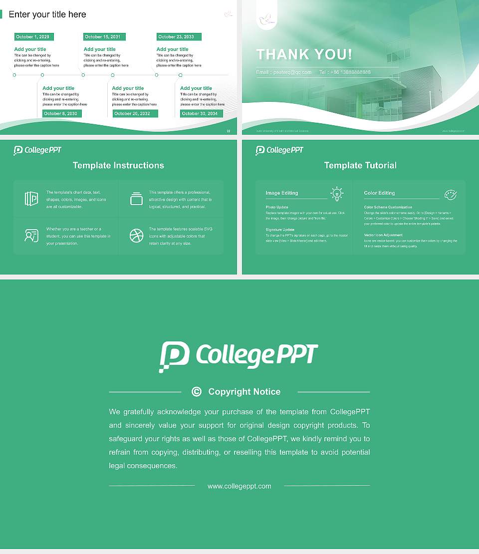 Iwate University of Health and Medical Sciences Lecture Sharing and Networking Event PPT Template16:9 ratio PPT effect preview image4