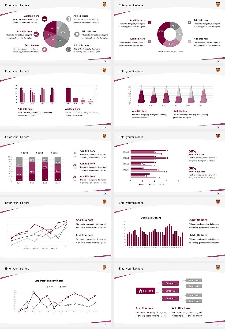 McMaster University Course/Courseware Creation PPT Template16:9 ratio PPT effect preview image3