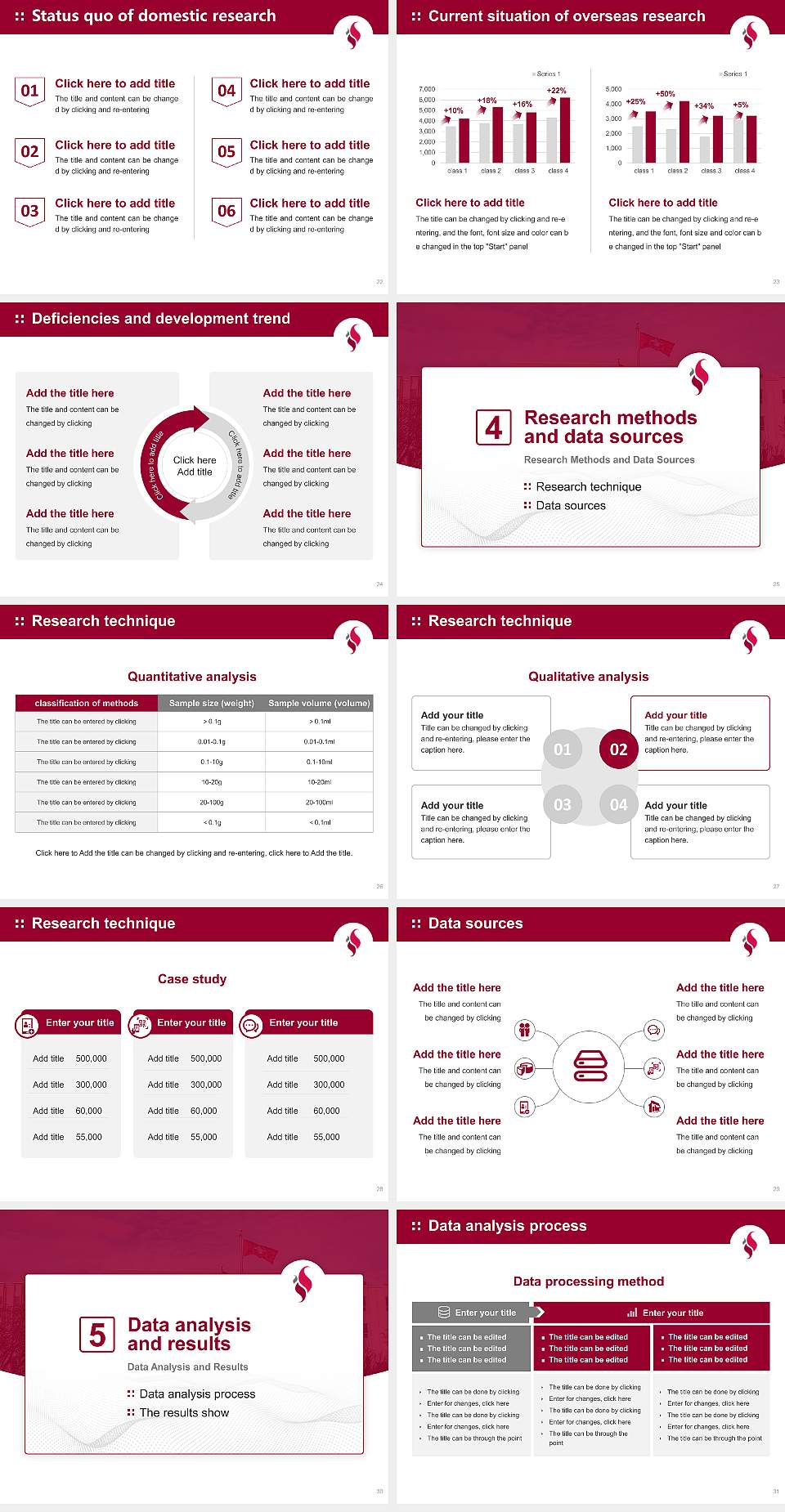 University of Sudbury Graduation Thesis Defense PPT Template4:3 ratio PPT effect preview image4