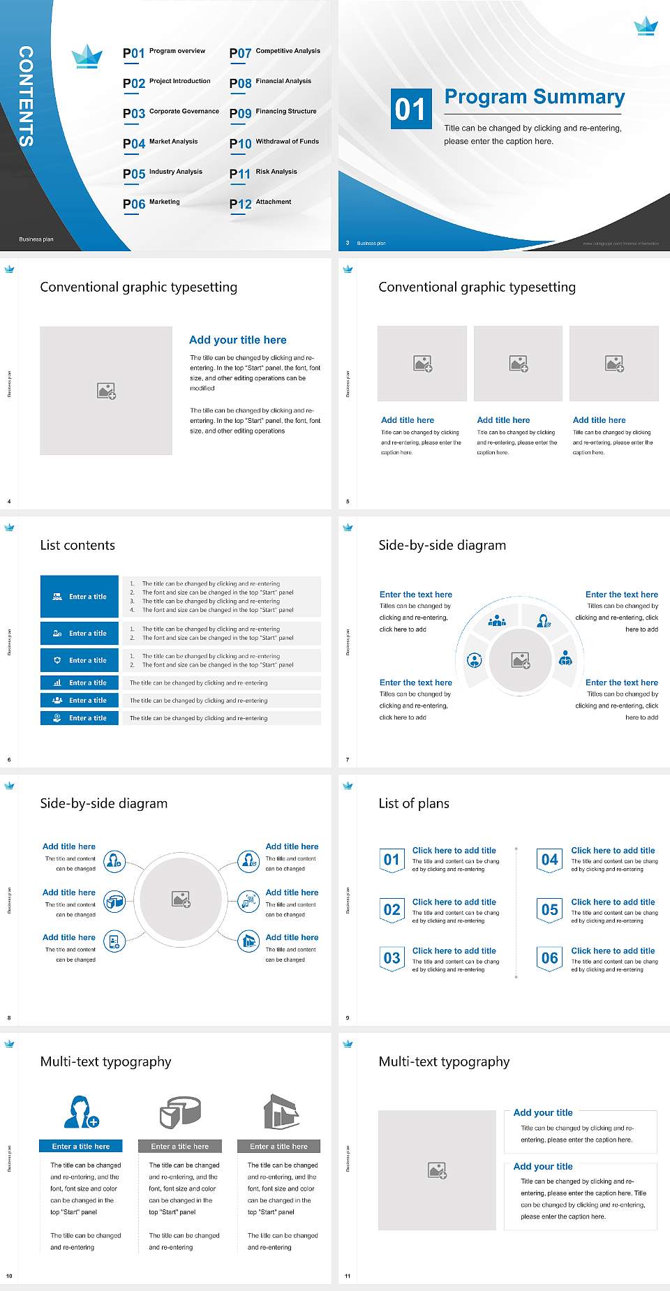 The King’s University Competition/Entrepreneurship Contest PPT Template4:3 ratio PPT effect preview image2