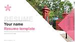 Gakushuin Women’s College Resume PPT Template