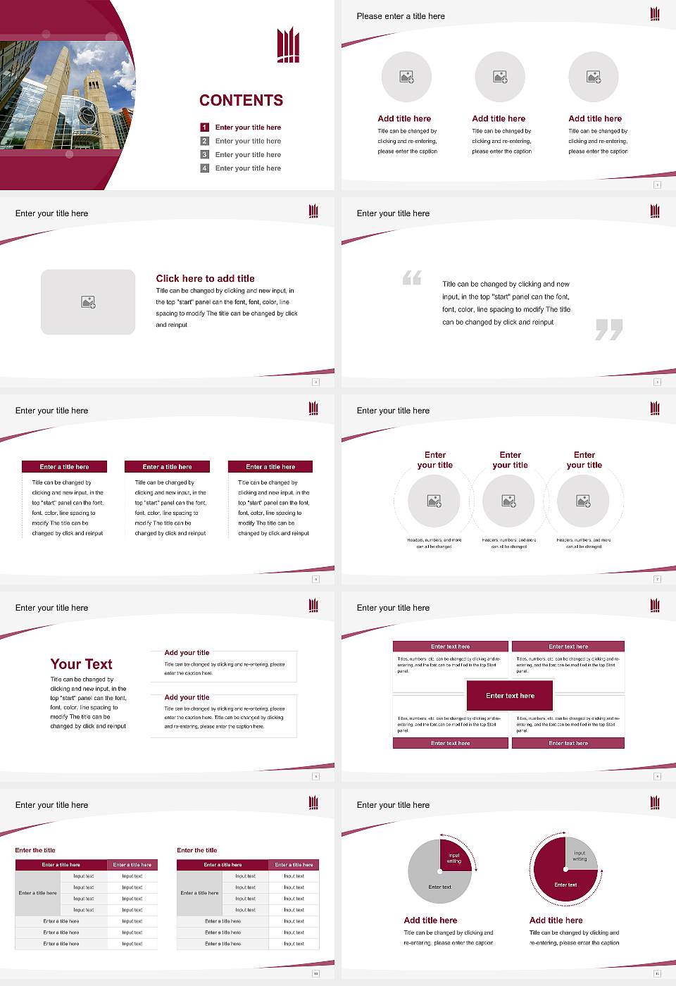 MacEwan University Course/Courseware Creation PPT Template16:9 ratio PPT effect preview image2