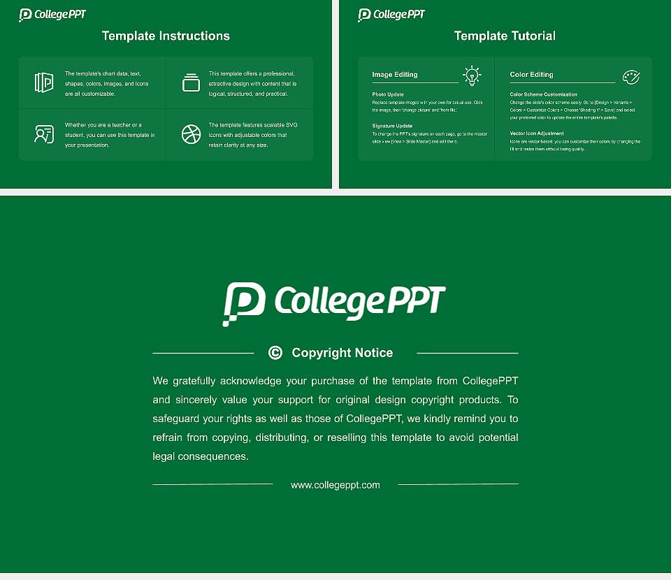 Ishinomaki Senshu University Course/Courseware Creation PPT Template16:9 ratio PPT effect preview image5