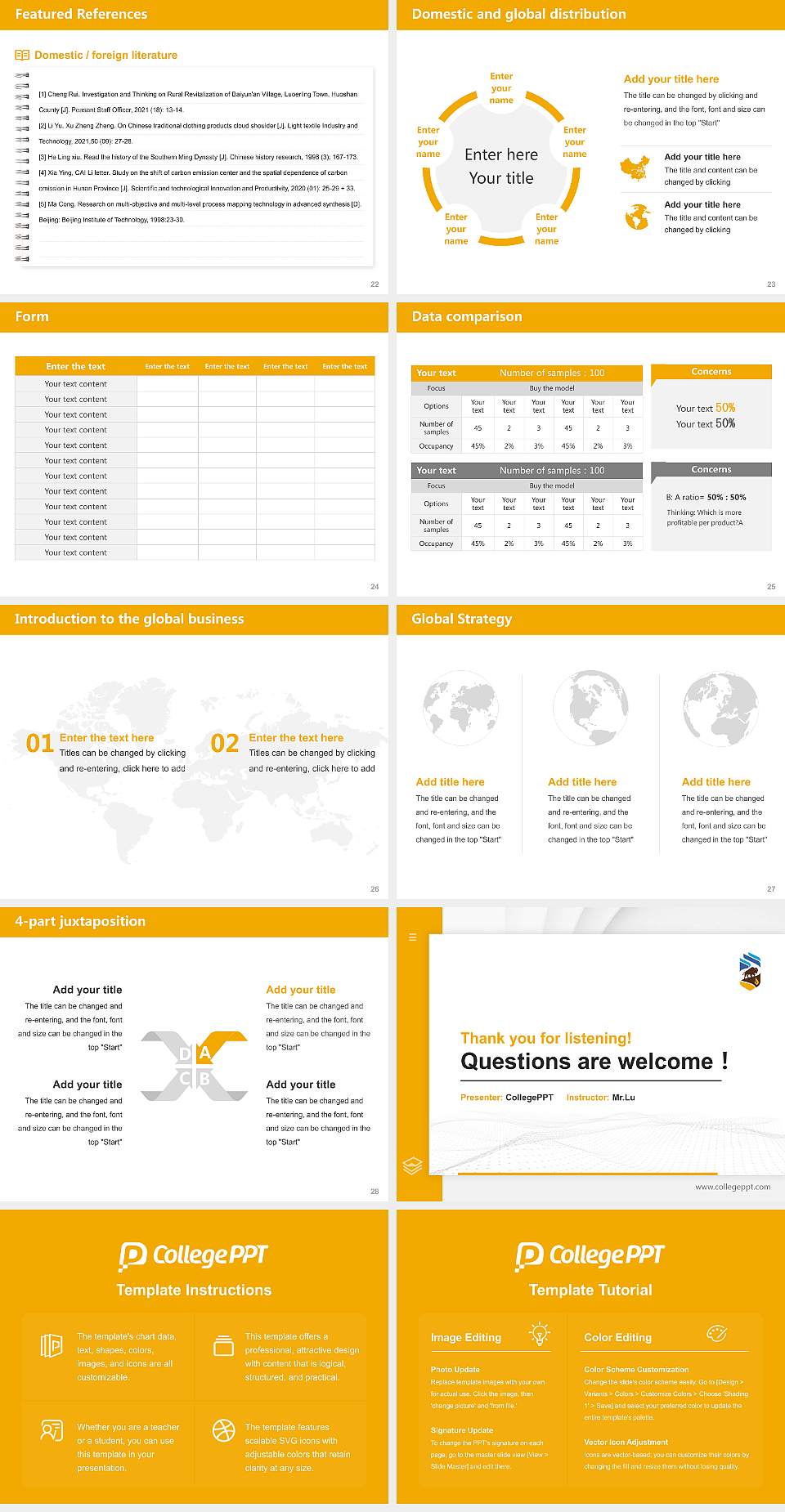 University of Manitoba Thesis Proposal/Graduation Defense PPT Template4:3 ratio PPT effect preview image4