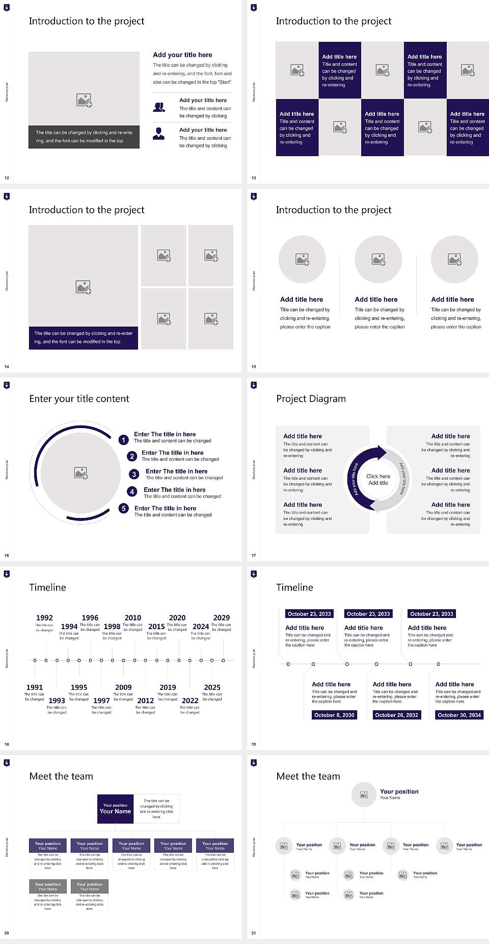 Tyndale University Competition/Entrepreneurship Contest PPT Template4:3 ratio PPT effect preview image3