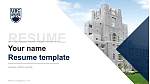 University of British Columbia Resume Templat PPT