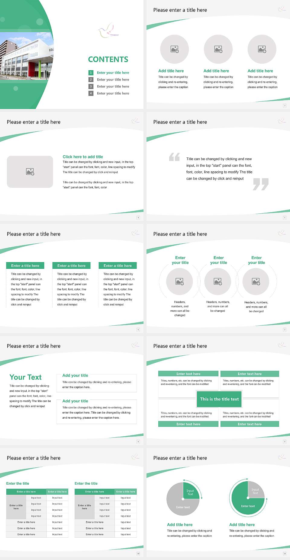 Iwate University of Health and Medical Sciences Course/Courseware Creation PPT Template4:3 ratio PPT effect preview image2