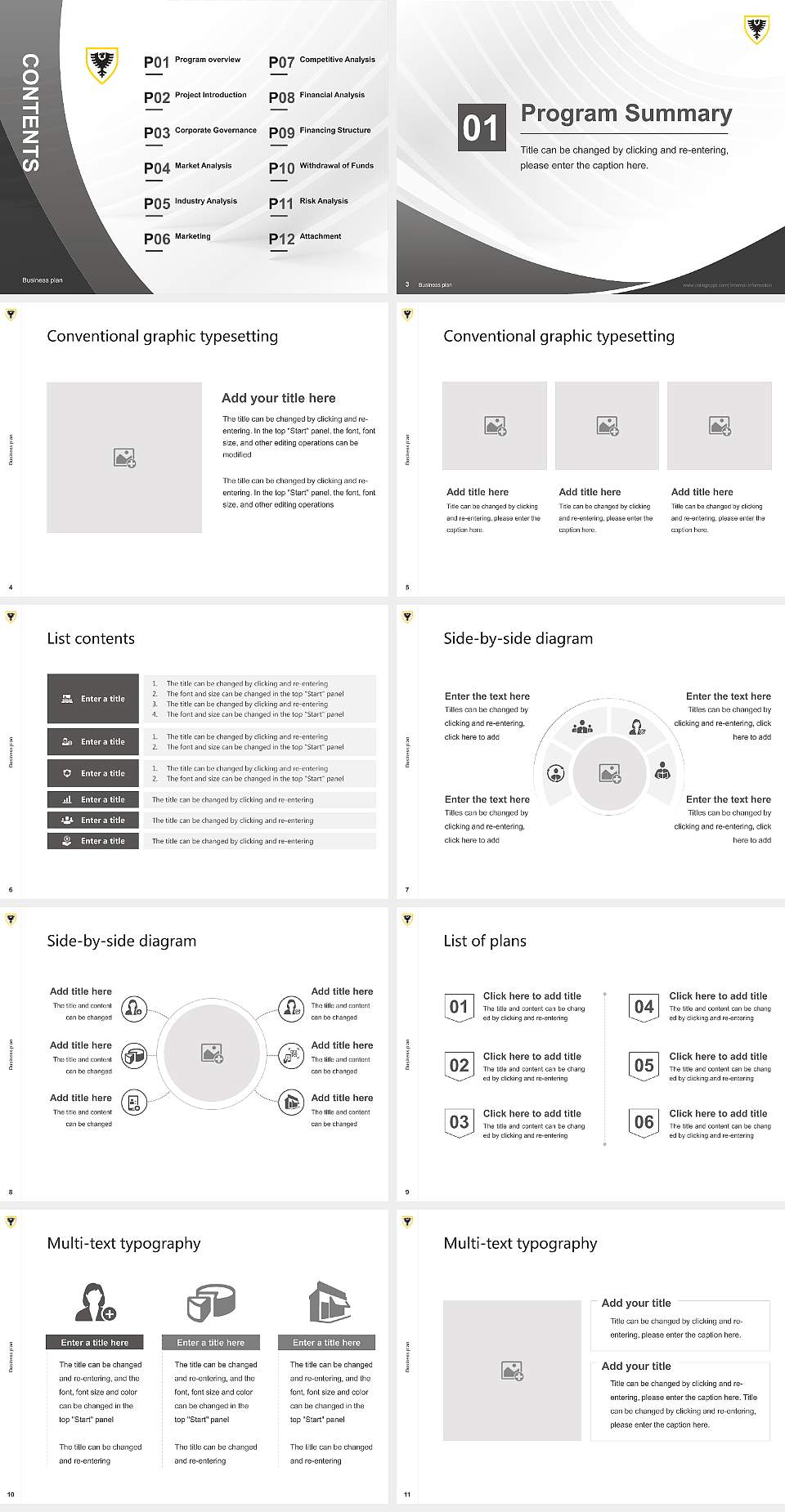 Dalhousie University Competition/Entrepreneurship Contest PPT Template4:3 ratio PPT effect preview image2