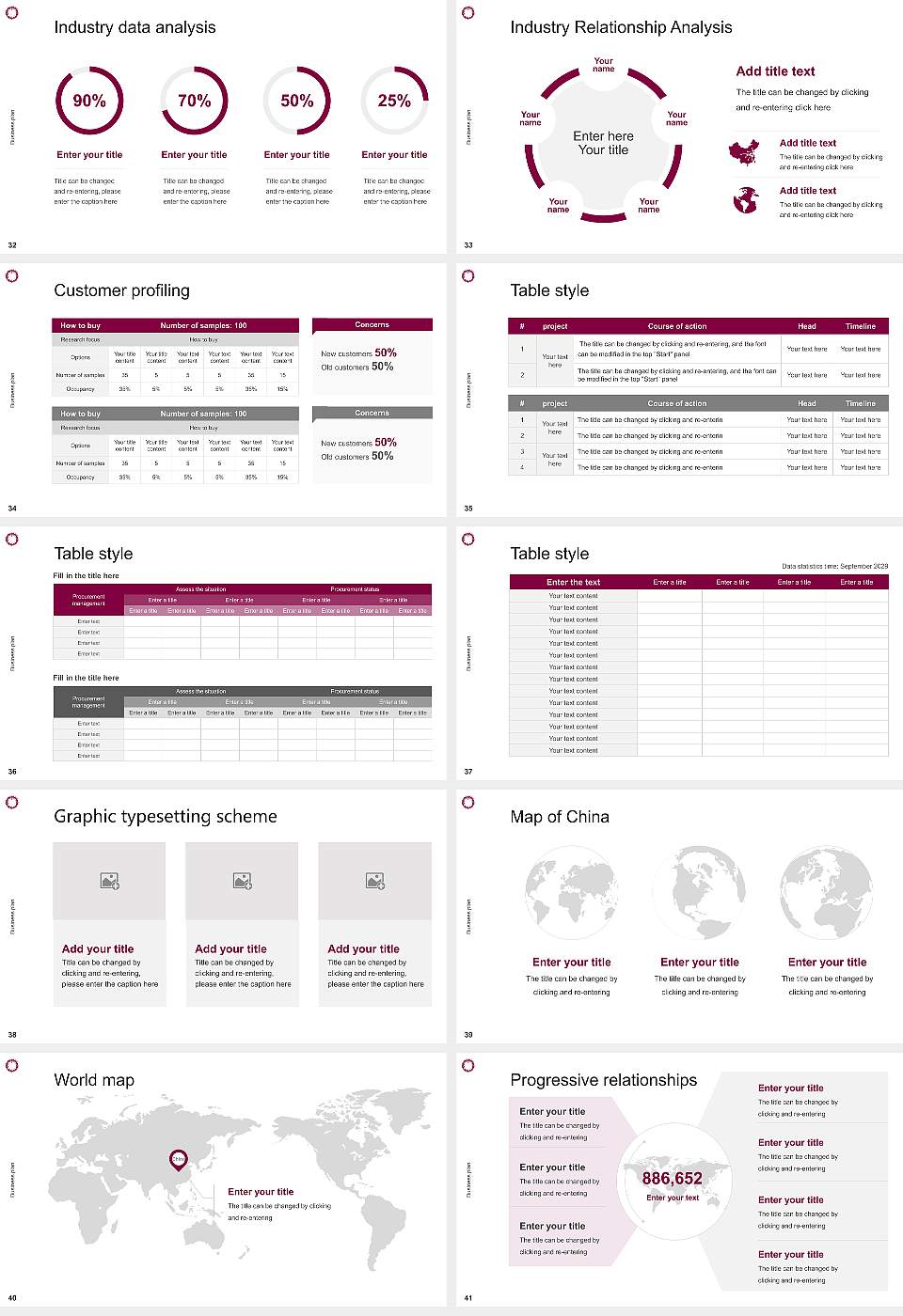 J. F. Oberlin University Competition/Entrepreneurship Contest PPT Template16:9 ratio PPT effect preview image5