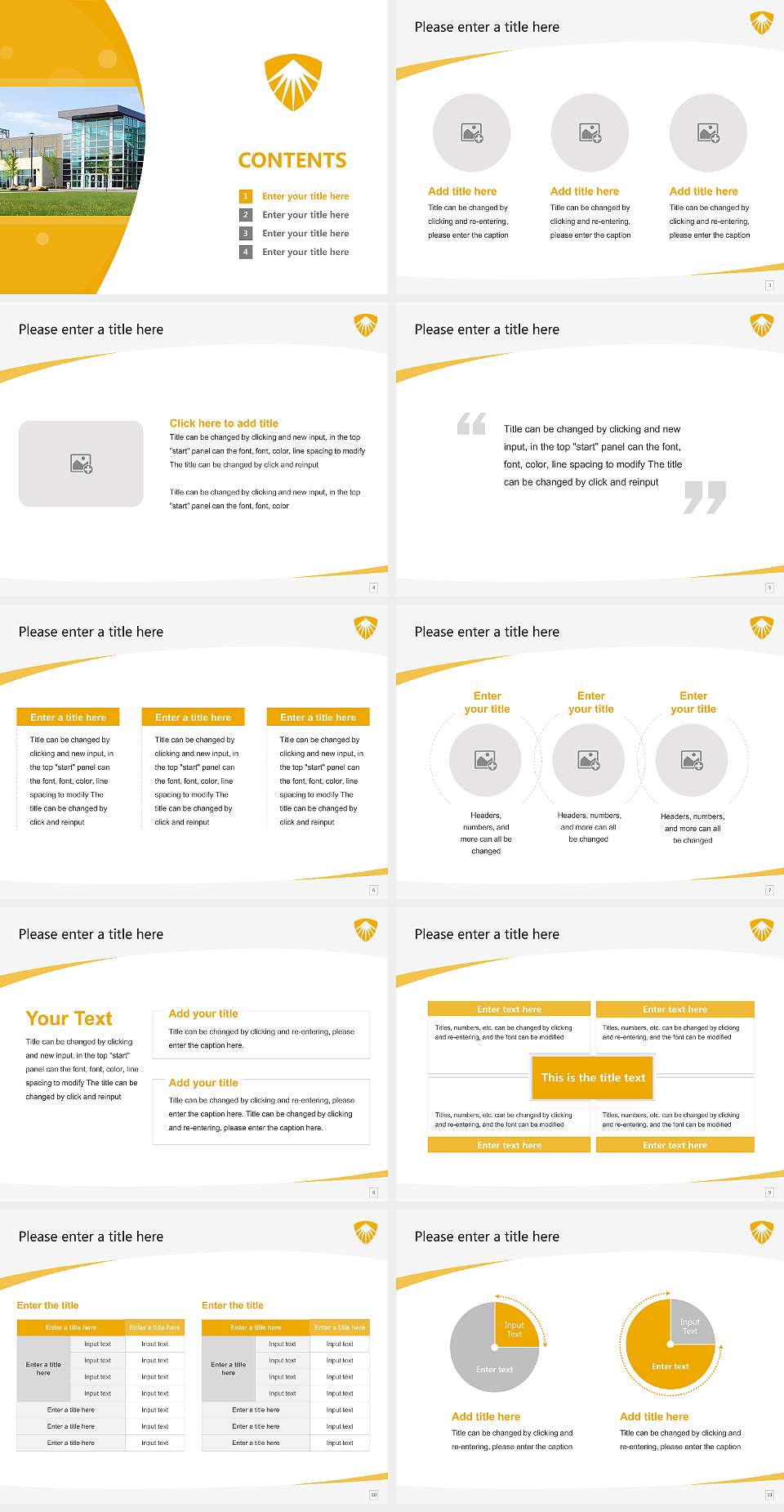 Ambrose University Course/Courseware Creation PPT Template4:3 ratio PPT effect preview image2