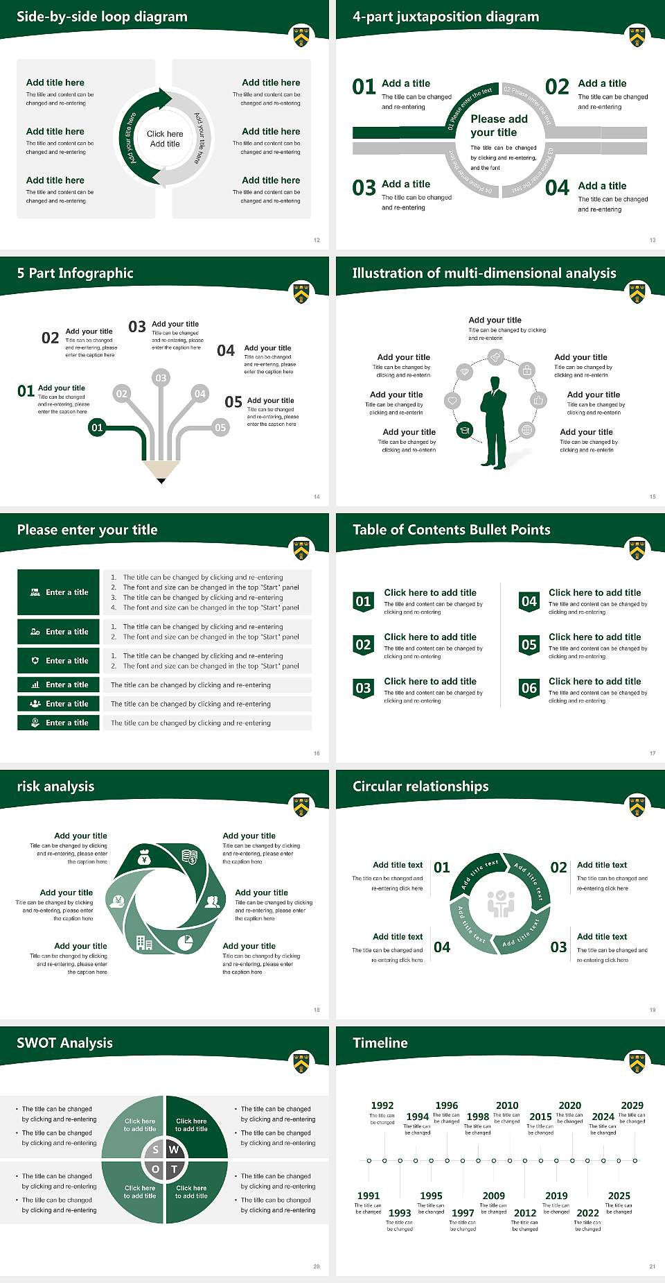 University of Regina Academic Presentation/Research Findings Report PPT Template4:3 ratio PPT effect preview image3