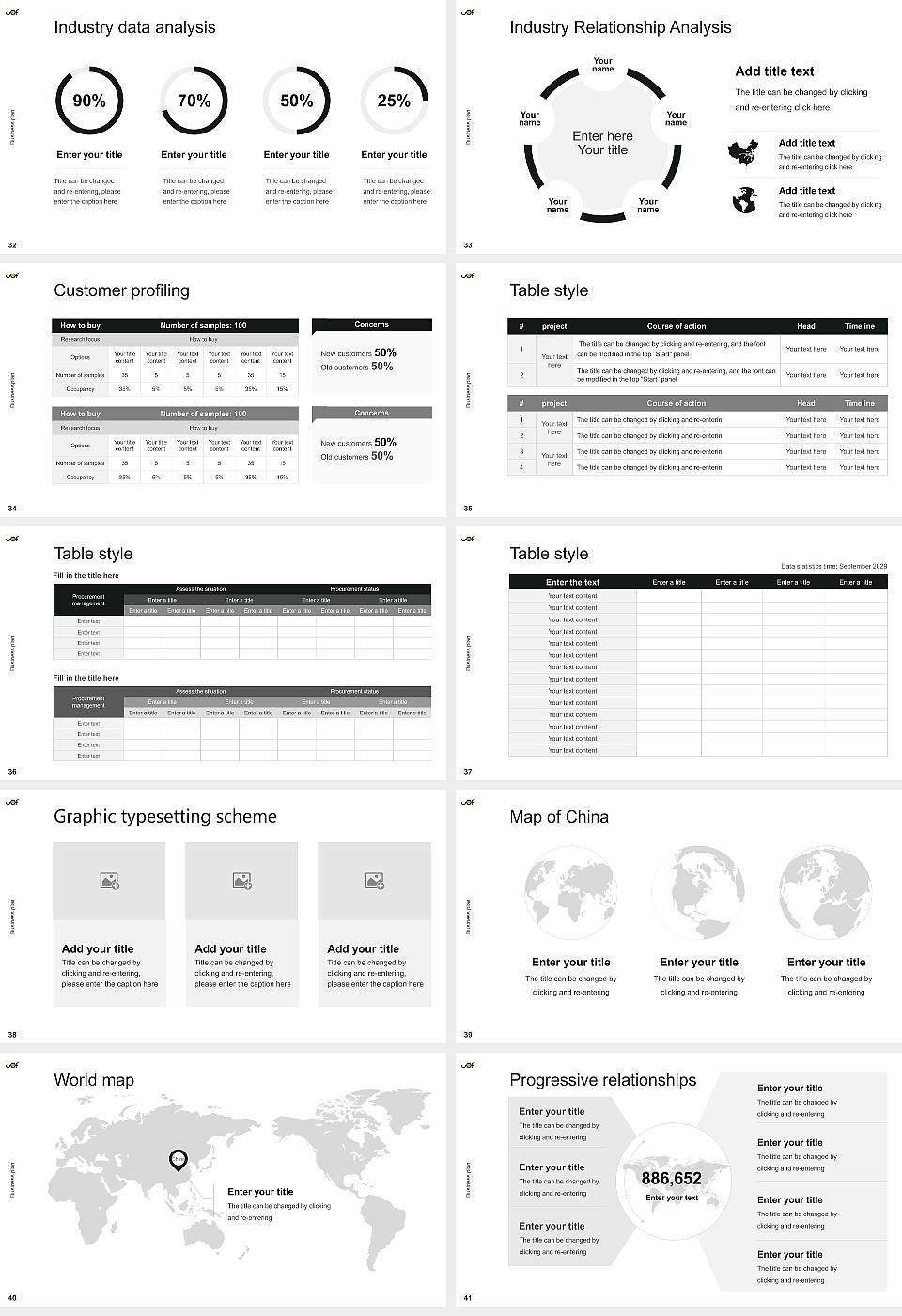 University of French Ontario Competition/Entrepreneurship Contest PPT Template16:9 ratio PPT effect preview image5