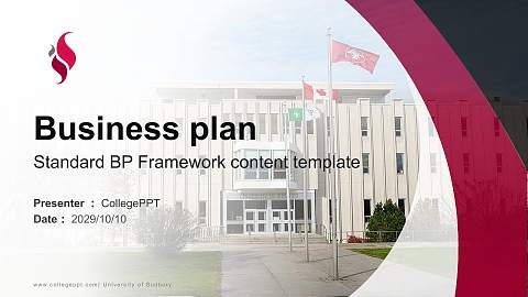University of Sudbury Competition/Entrepreneurship Contest PPT Template
