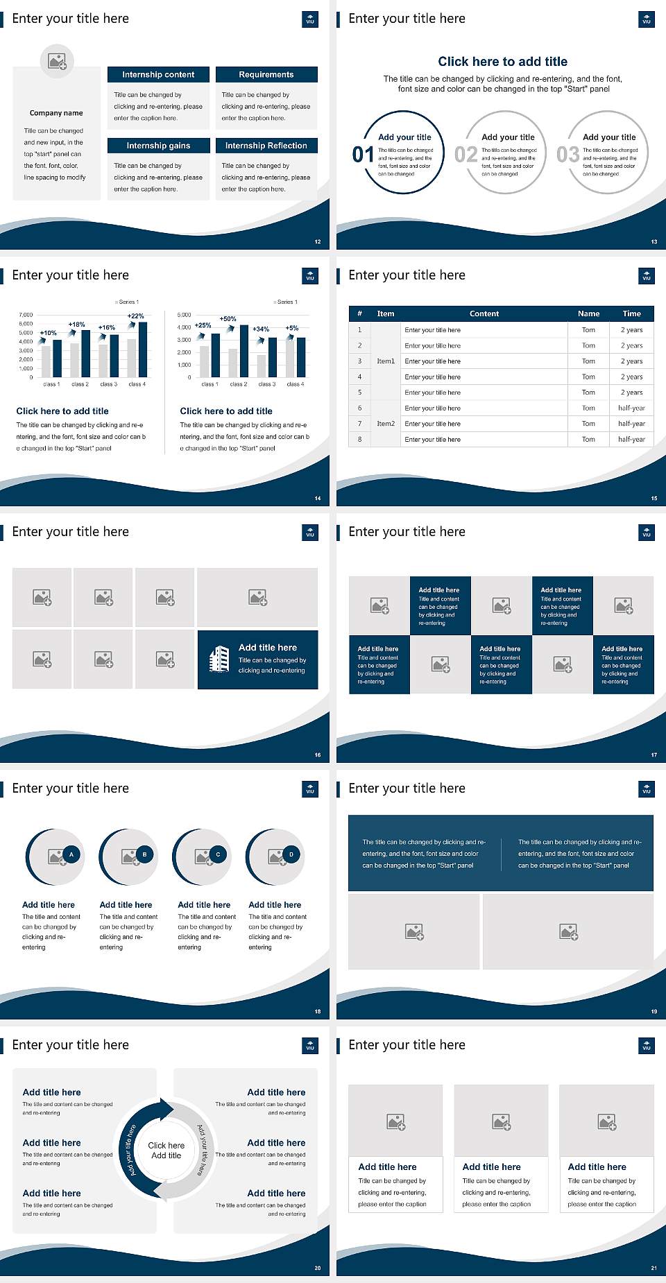 Vancouver Island University Lecture Sharing and Networking Event PPT Template4:3 ratio PPT effect preview image3