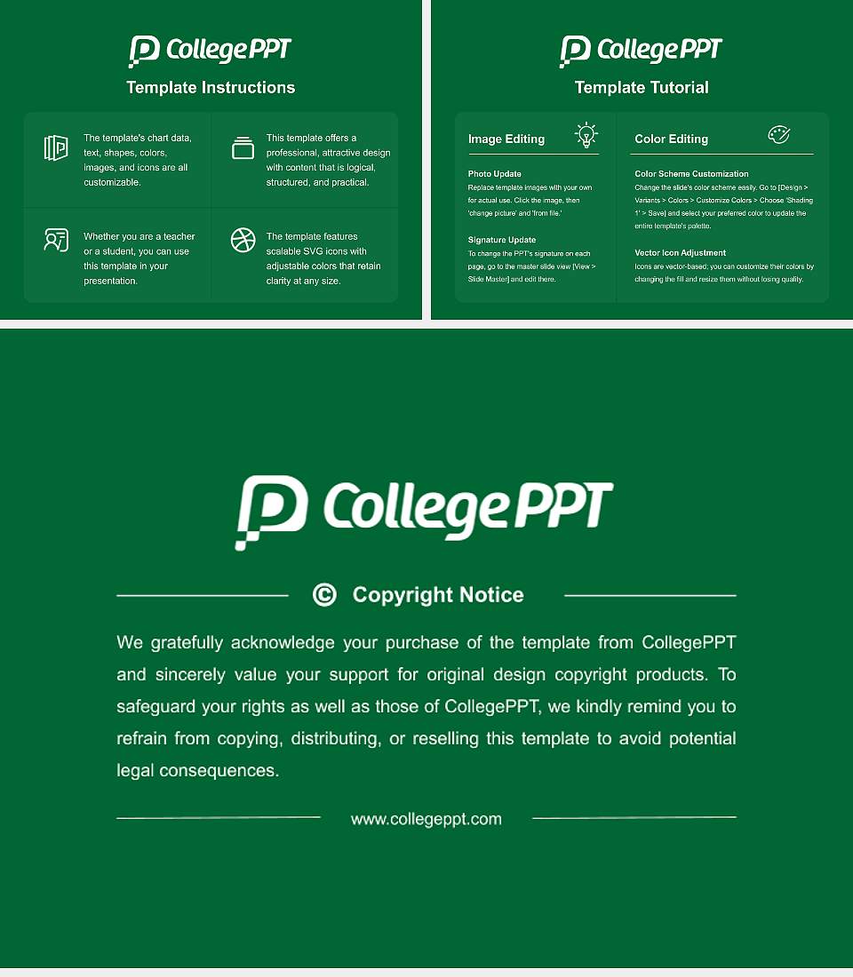 University of Quebec at Trois-Rivières Course/Courseware Creation PPT Template4:3 ratio PPT effect preview image5