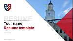Acadia University Resume PPT Template