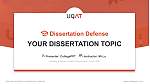 University of Quebec in Abitibi-Témiscamingue Graduation Thesis Defense PPT Template