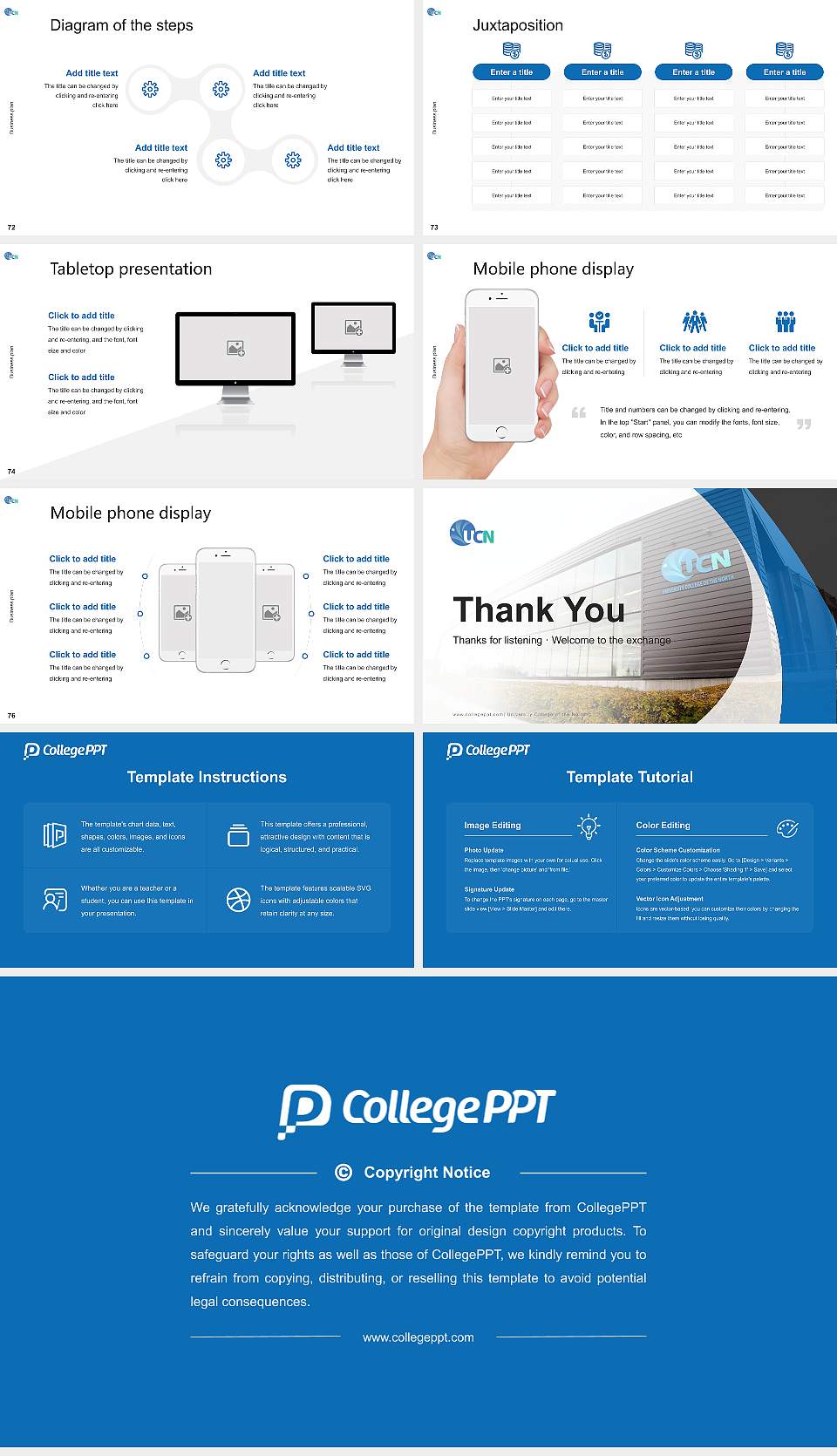 University College of the North Competition/Entrepreneurship Contest PPT Template16:9 ratio PPT effect preview image9