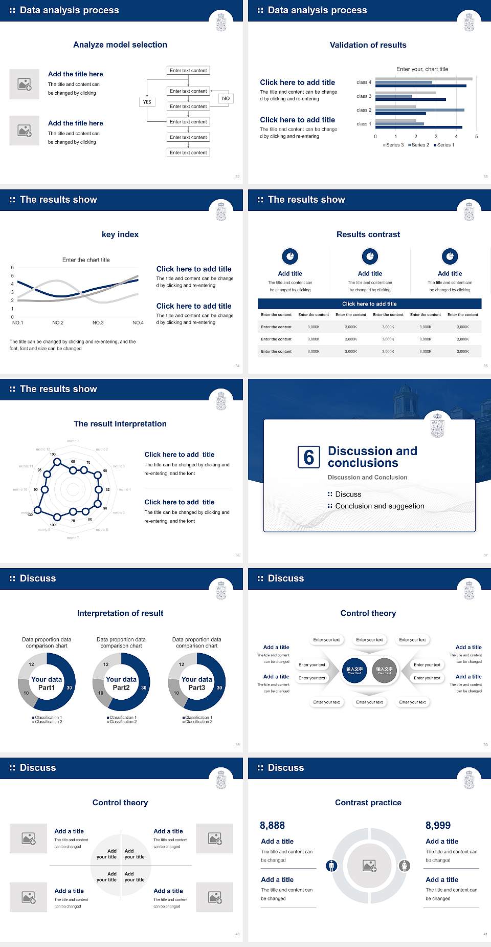 University of King’s College Graduation Thesis Defense PPT Template4:3 ratio PPT effect preview image5