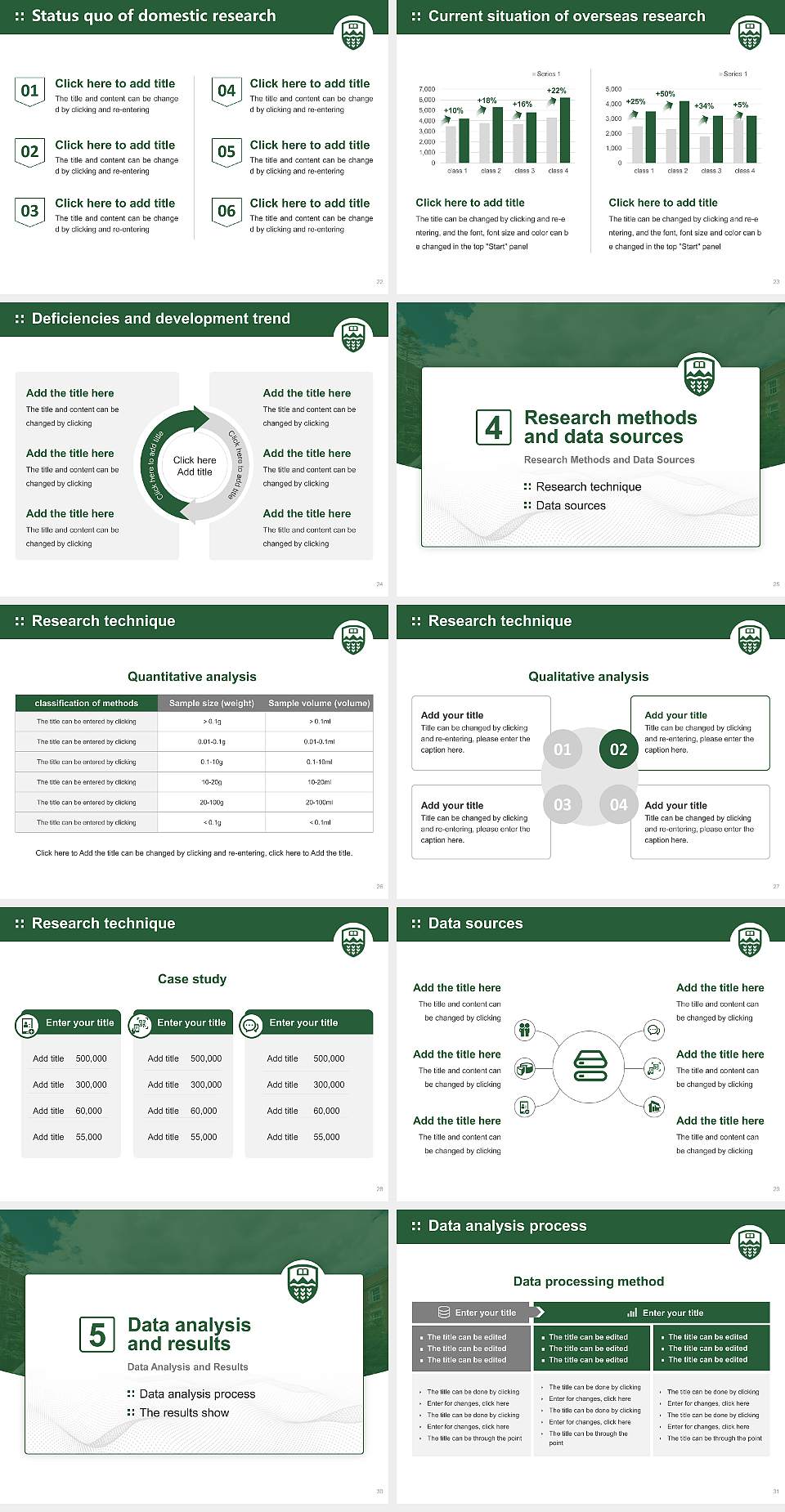 University of Alberta Graduation Thesis Defense PPT Template4:3 ratio PPT effect preview image4