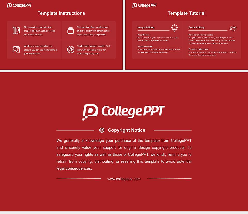 University of Fredericton Course/Courseware Creation PPT Template16:9 ratio PPT effect preview image5