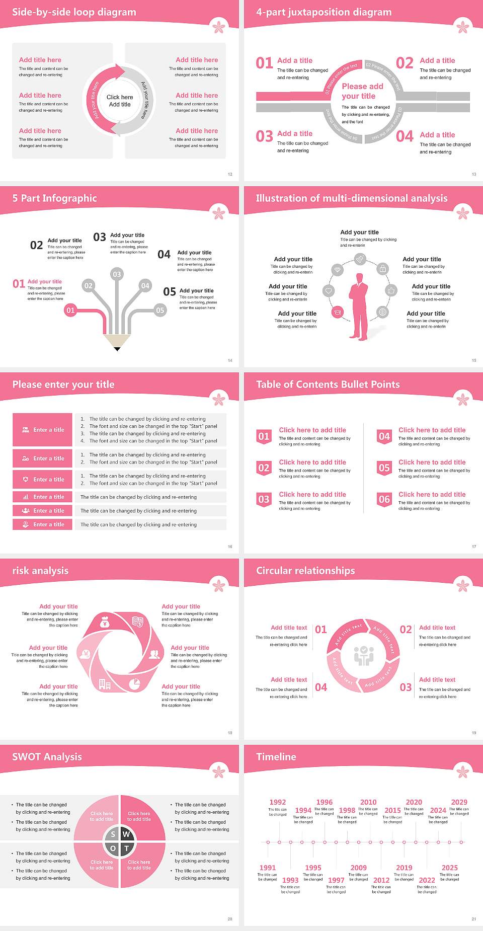 Gakushuin Women’s College Academic Presentation/Research Findings Report PPT Template4:3 ratio PPT effect preview image3