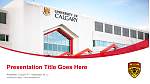 University of Calgary Course/Courseware Creation PPT Template