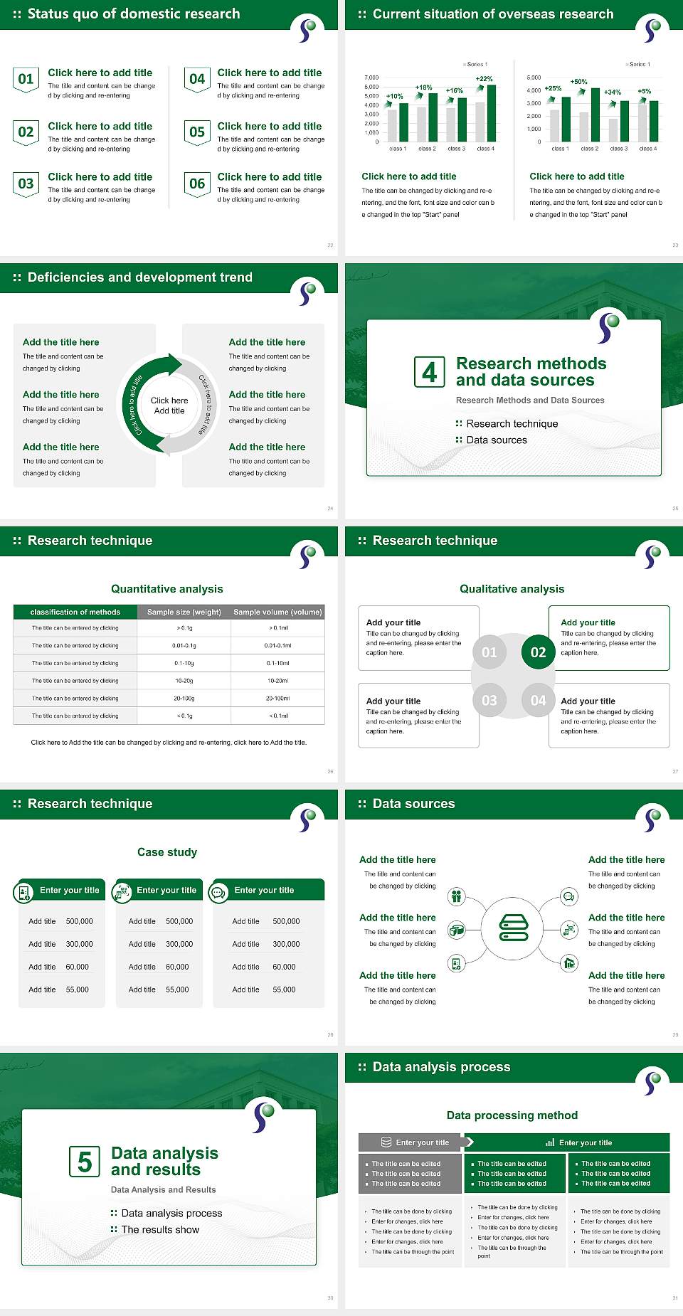 Ishinomaki Senshu University Graduation Thesis Defense PPT Template4:3 ratio PPT effect preview image4