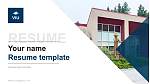 Vancouver Island University Resume PPT Template