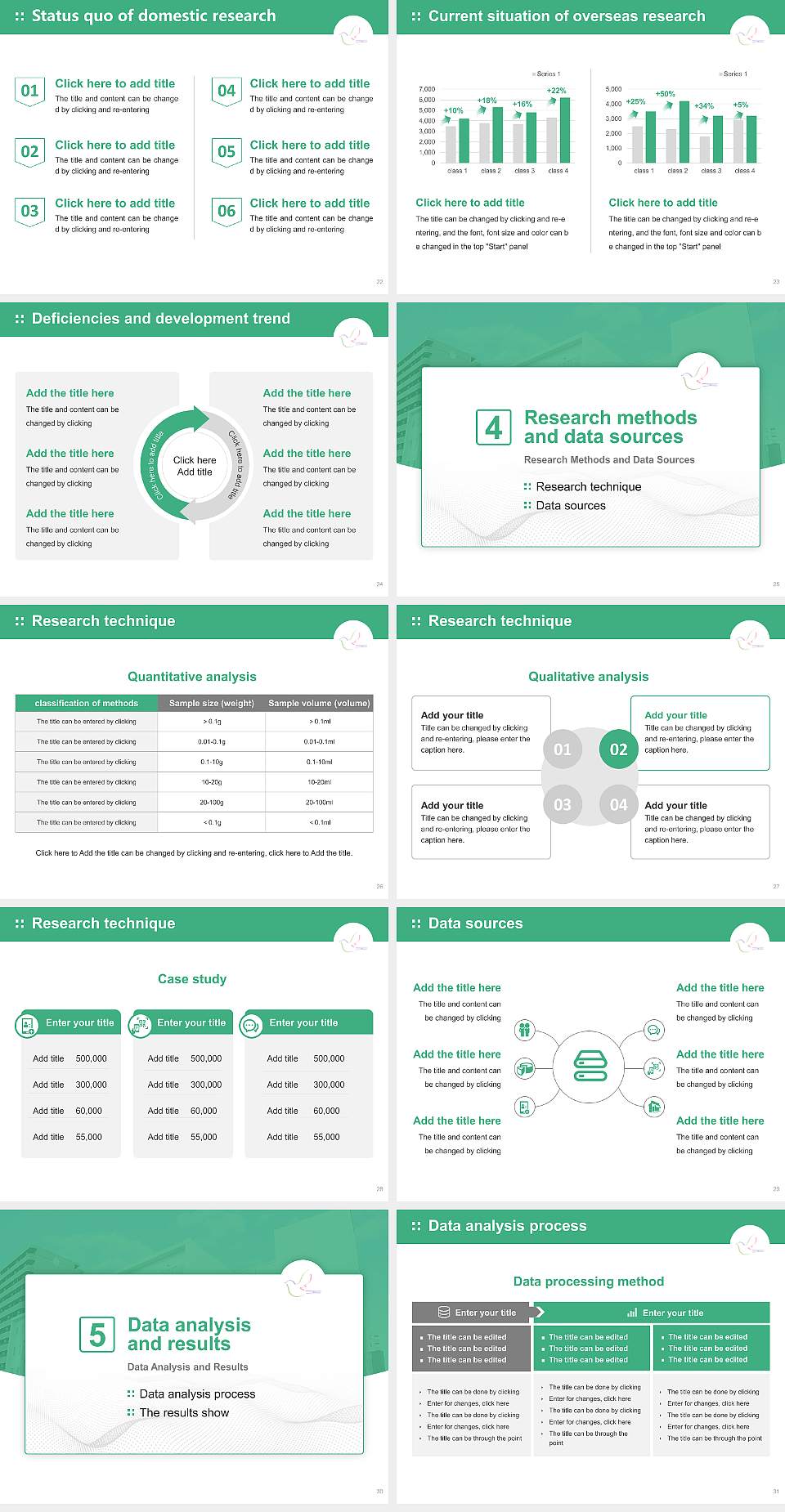 Iwate University of Health and Medical Sciences Graduation Thesis Defense PPT Template4:3 ratio PPT effect preview image4