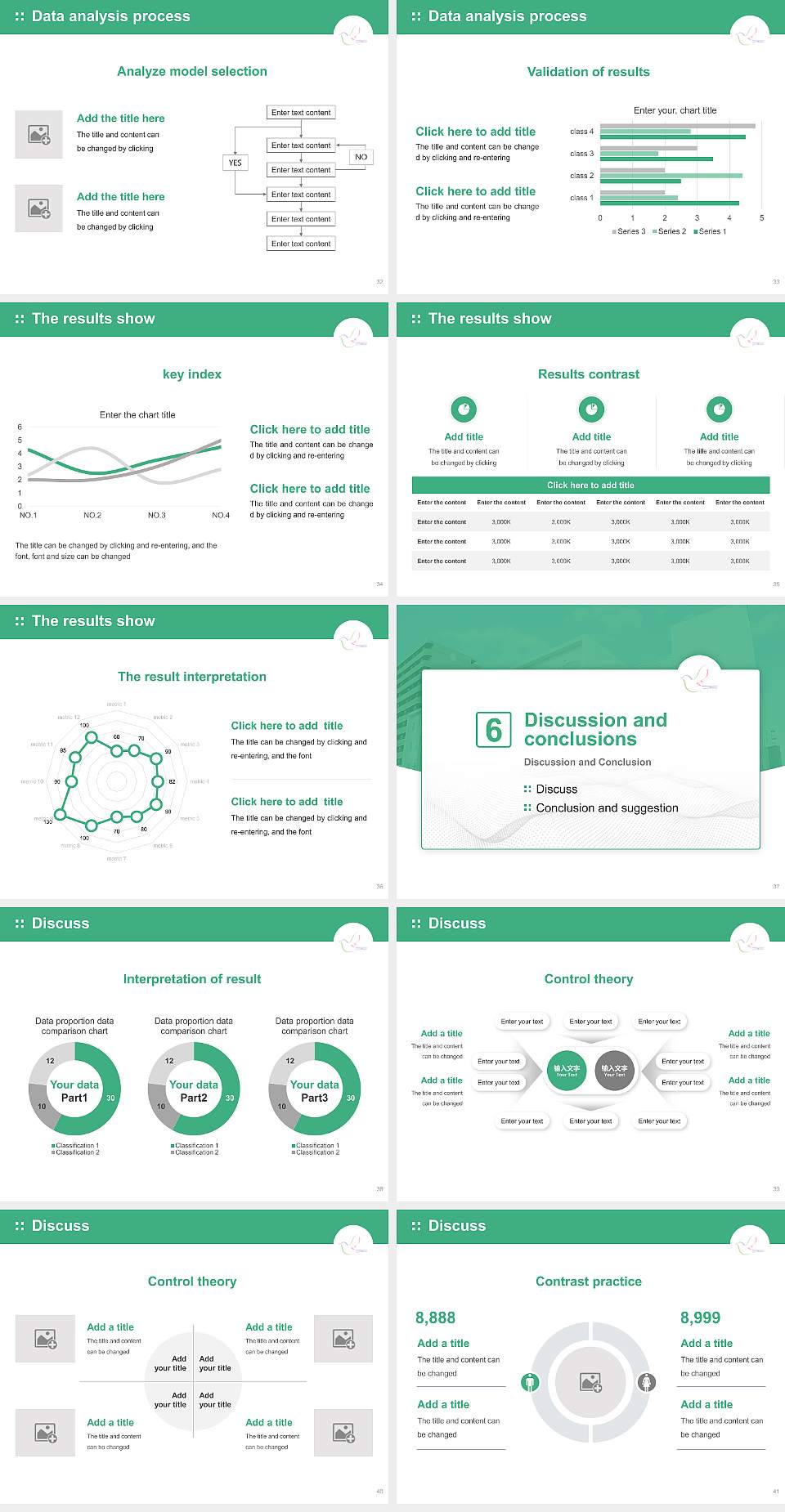 Iwate University of Health and Medical Sciences Graduation Thesis Defense PPT Template4:3 ratio PPT effect preview image5