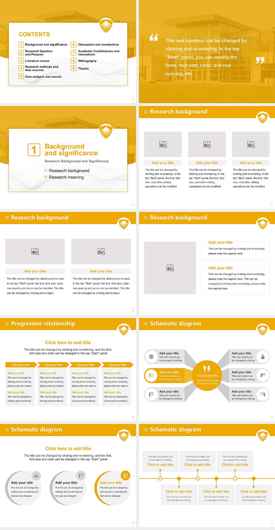 Ambrose University Graduation Thesis Defense PPT Template4:3 ratio PPT effect preview image2