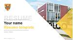 University of Waterloo Resume PPT Template